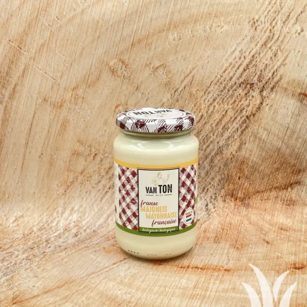 Mayonaise fris zuur (suikervrij) glazen potje