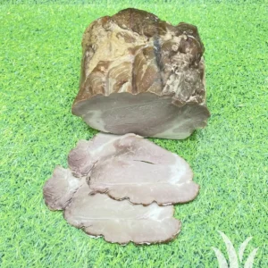 Gegrilde achterham; Buitenvarken